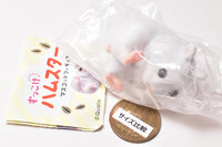 Zukokke hamster mascot figure [6.Djungarian Snow white]