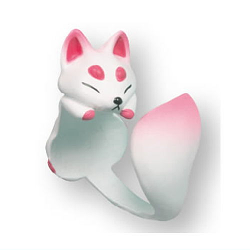 Makitsuki fox ring [4.Pink fox]