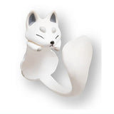 Makitsuki fox ring [6.White fox]