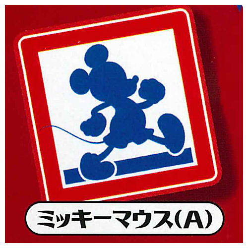 Disney Characters Pictogram Mini Towel [1.Mickey Mouse (A)]