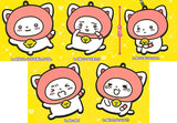 Nekodancho rubber strap [All 5 type set(Full Complete)]