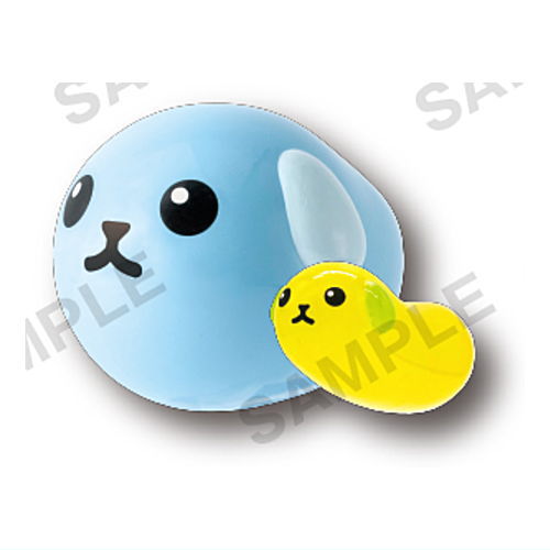 Capsule Mameshiba [2.Blue Mameshiba / Jelly Bean Shiba (Pineapple)]