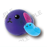 Capsule Mameshiba [4.Purple Pea Shiba  / Jelly Bean Shiba (Soda)]