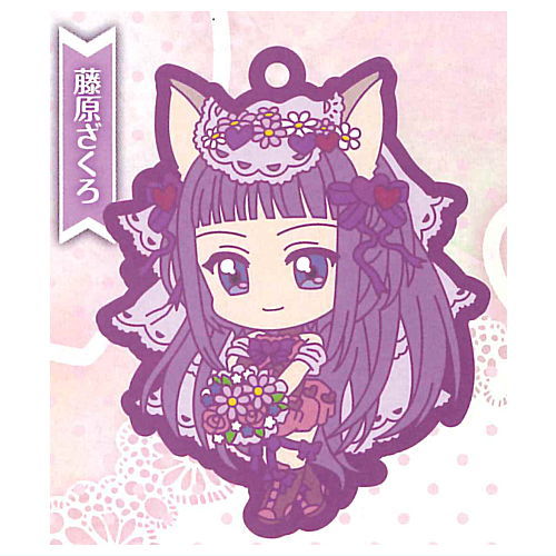 Tokyo Mew Mew New Capsule Rubber Strap [5.Zakuro Fujiwara]