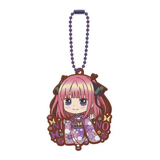 The Quintessential Quintuplets Season 2 Capsule Rubber Mascot Gojasu! [2.Nino Nakano]