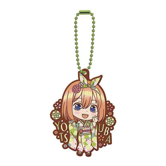The Quintessential Quintuplets Season 2 Capsule Rubber Mascot Gojasu! [4.Yotsuba Nakano]