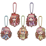 The Quintessential Quintuplets Season 2 Capsule Rubber Mascot Gojasu! [All 5 type set(Full Complete)]