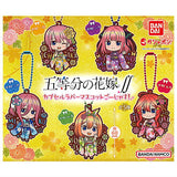 The Quintessential Quintuplets Season 2 Capsule Rubber Mascot Gojasu! [All 5 type set(Full Complete)]