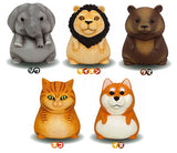 Fukkura Animarus Sofubi Collection [All 5 type set (Full Complete)]