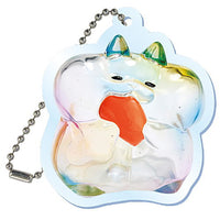 TAMA-KYU soap bubble hamster acrylic key chain [5.Carrot]