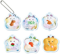 TAMA-KYU soap bubble hamster acrylic key chain [All 6 type set (Full Complete)]