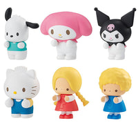 narabundesu. Sanrio characters Part.2 [All 6 type set(Full Complete)]