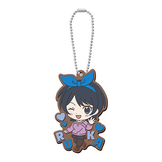 Kanojo, okarishimasu Capsule rubber mascot Part.3 [3.Ruka Sarashina]