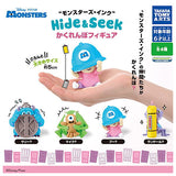 Monsters, Inc. Hide & Seek figure [All 4 type set(Full Complete)]