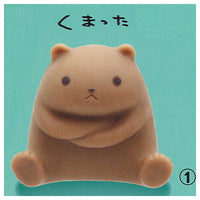 Fuji Kakuho clay animal mascot [1.Kumatta]