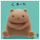 Fuji Kakuho clay animal mascot [1.Kumatta]