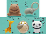 Fuji Kakuho clay animal mascot [All 5 type set(Full Complete)]