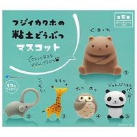 Fuji Kakuho clay animal mascot [All 5 type set(Full Complete)]