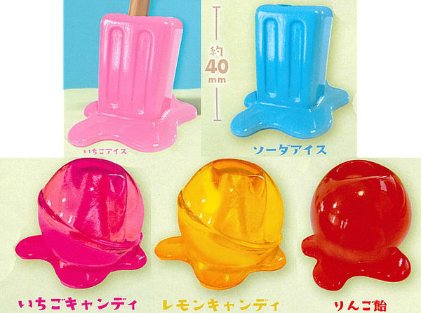 Melted figure pen holder collection [All 5 type set(Full Complete ...