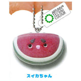 Art Univ Technicolour aska.Fluffy flocky ball chain mascot [1.Suikachan]