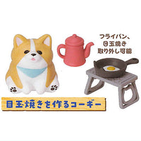 Animal Attraction Mocchiri Wanko Camp [5.Corgi making fried eggs]