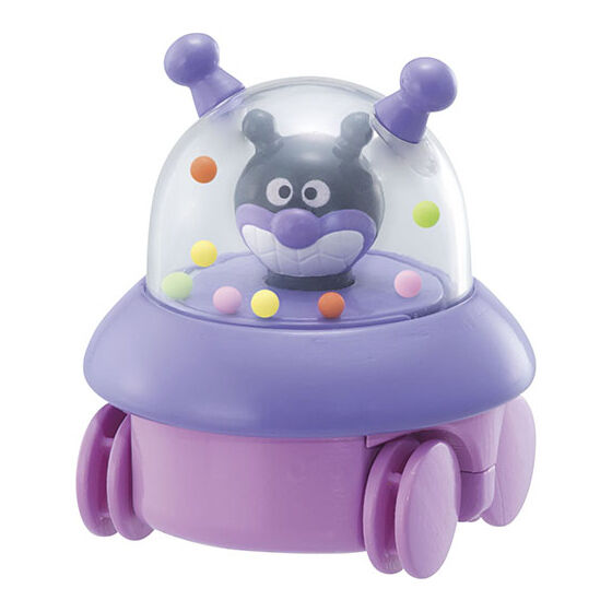 Anpanman Tekorogashi Pop'n Car [3.Baikinman & Baikin UFO]