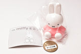 Miffy Anywhere Pettan Stand Mascot [2.Miffy (pink)]