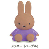 Miffy Anywhere Pettan Stand Mascot [4.Melanie (purple)]