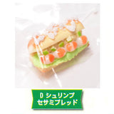 1/12 size real miniature long bread sandwich [4.Shrimp sesame bread]