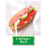 1/12 size real miniature long bread sandwich [6.Lobster sandwich]