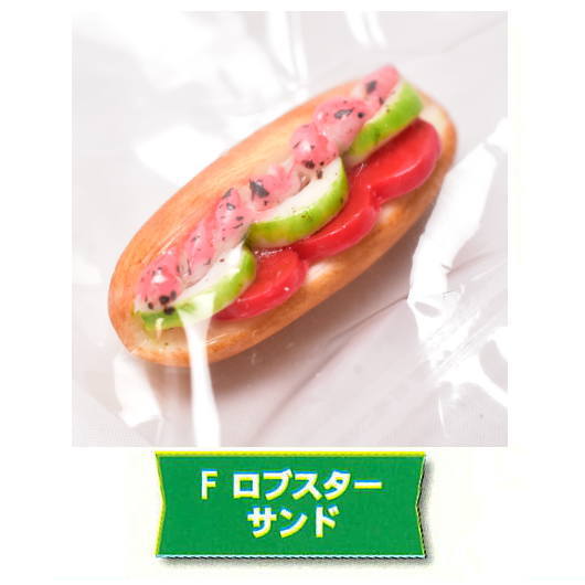 1/12 size real miniature long bread sandwich [6.Lobster sandwich]