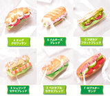 1/12 size real miniature long bread sandwich [All 6 type set (Full Complete)]