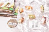 1/12 size real miniature long bread sandwich [All 6 type set (Full Complete)]