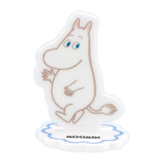MOOMIN Flat narabundesu. [5.Moomintroll]