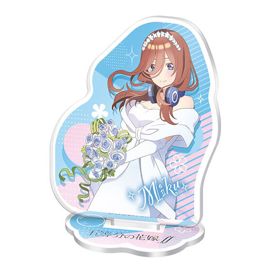 The Quintessential Quintuplets season 2 Assort collection [3.Acrylic stand Miku Nakano]