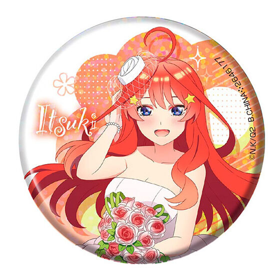The Quintessential Quintuplets season 2 Assort collection [10.Hologram can badge Itsuki Nakano]