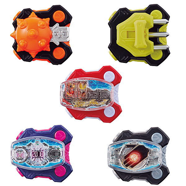Kamen Rider Geats GP Raise Buckle 2 [Normal 5 type set(Rare is NOT including)]