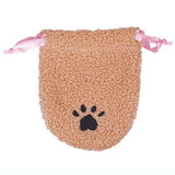 Mokomoko Toy Poodle Plush Pouch [3.Mokoote Kinchaku]