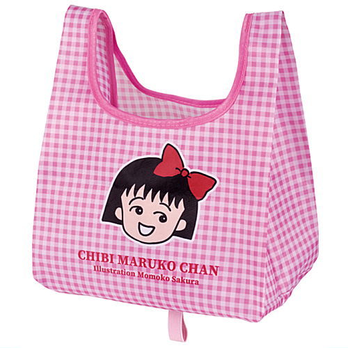Chibi Maruko-chan lunch bag [1.Ribbon de odekake]