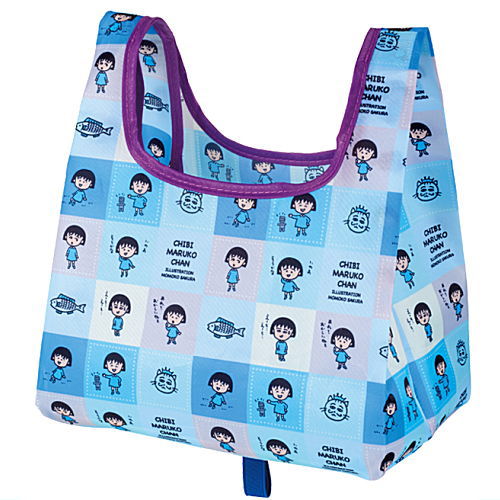 Chibi Maruko-chan lunch bag [5.color block]