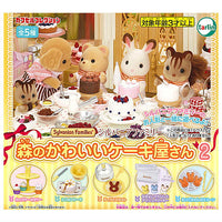 Sylvanian Families Forest Fancy Cake Shop Part.2 [All 5 type set (Full Complete)]