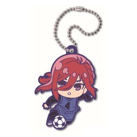 Deformed Rubber! Bluelock Keychain [4.Hyoma Chigiri]