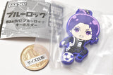 Deformed Rubber! Bluelock Keychain [6.Reo Mikage]