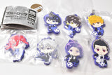 Deformed Rubber! Bluelock Keychain [All 7 type set(Full Complete)]