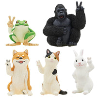 Peace suru animal [All 5 type set (Full Complete)]