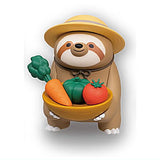 Sloth farmer mascot figure [3.Harvest]