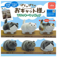 Ushihito's Pocha Pocha Cat-sama Flocky Figure [All 6 type set(Full Complete)]