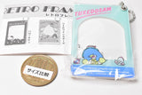 Sanrio Characters Retro Frame Keychain [2.Tuxedo thumb]