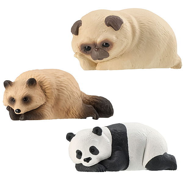 Sotto mimamorisan [Assorted 3 type set (2.Pug/4.Raccoon dog/5.Panda)]