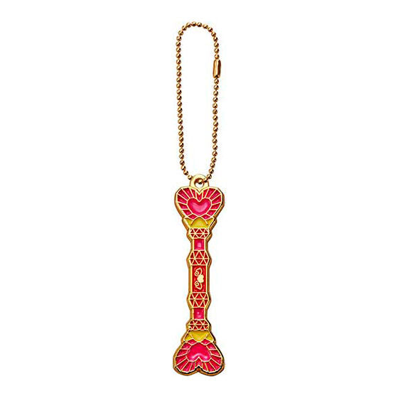 Shugo Chara! Die-cast plate Amulet Charm Collection [12.Amulet Heart Rod (Ball chain Ver.)]